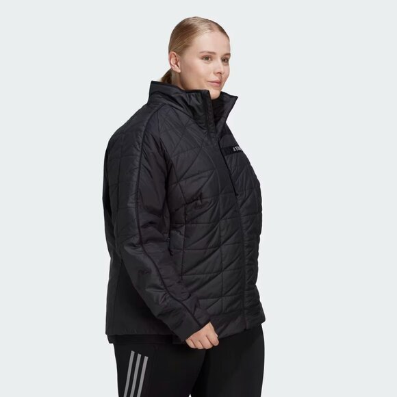 adidas Terrex Women's Multi Insulated Puffer Jacket Black 4XL $160 Value - Picture 10 of 11